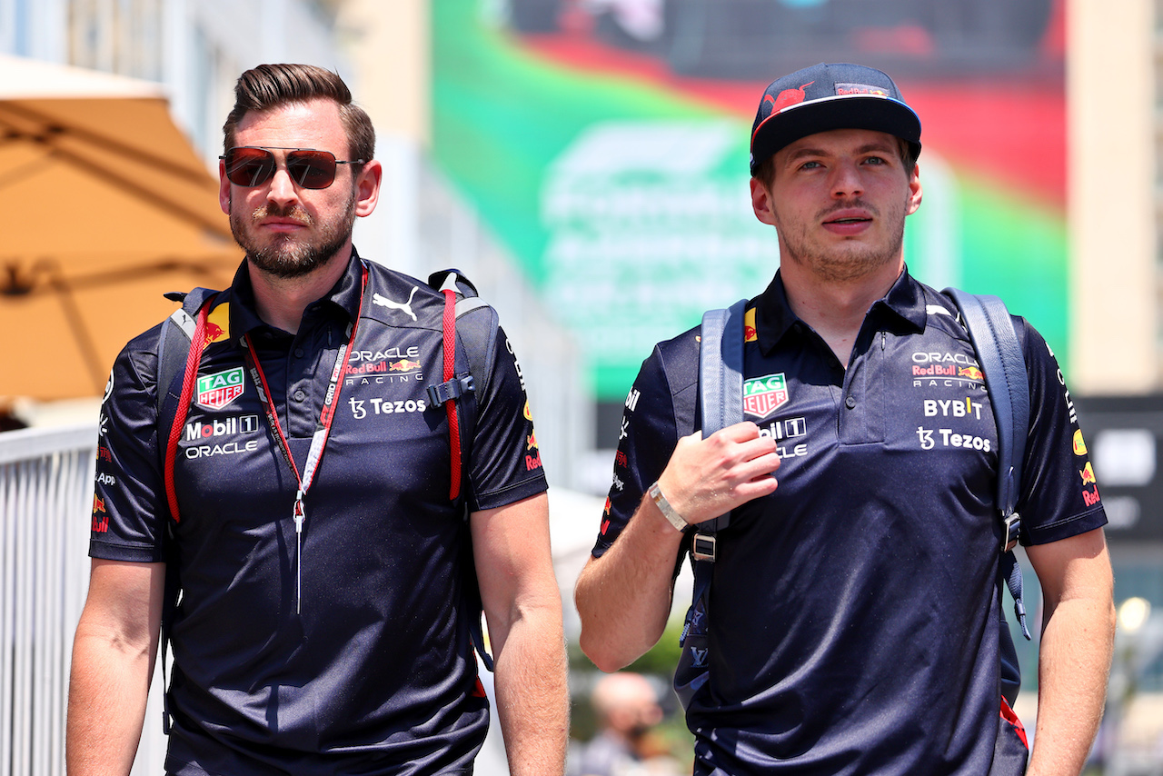 GP AZERBAIJAN, Max Verstappen (NLD) Red Bull Racing.
09.06.2022. Formula 1 World Championship, Rd 8, Azerbaijan Grand Prix, Baku Street Circuit, Azerbaijan, Preparation Day.
- www.xpbimages.com, EMail: requests@xpbimages.com © Copyright: Batchelor / XPB Images