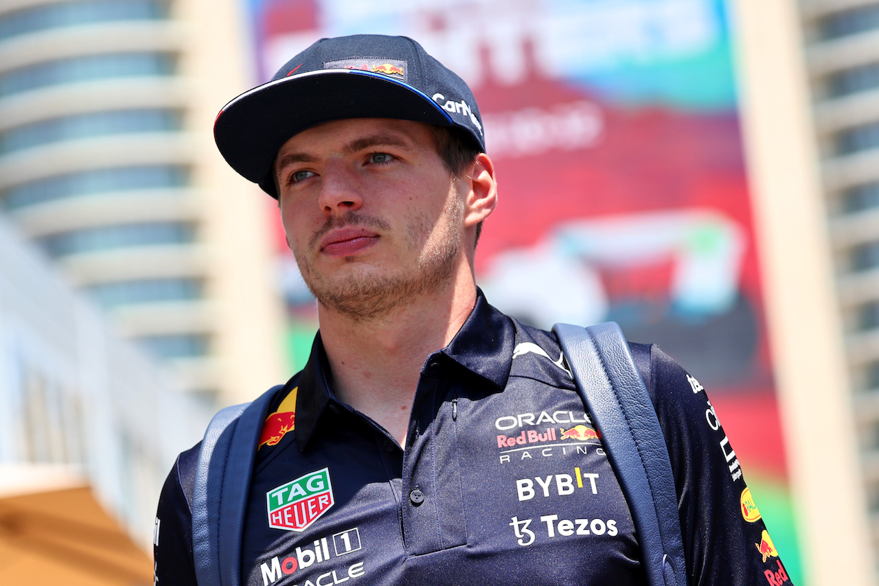 GP AZERBAIJAN, Max Verstappen (NLD) Red Bull Racing.
09.06.2022. Formula 1 World Championship, Rd 8, Azerbaijan Grand Prix, Baku Street Circuit, Azerbaijan, Preparation Day.
- www.xpbimages.com, EMail: requests@xpbimages.com © Copyright: Batchelor / XPB Images