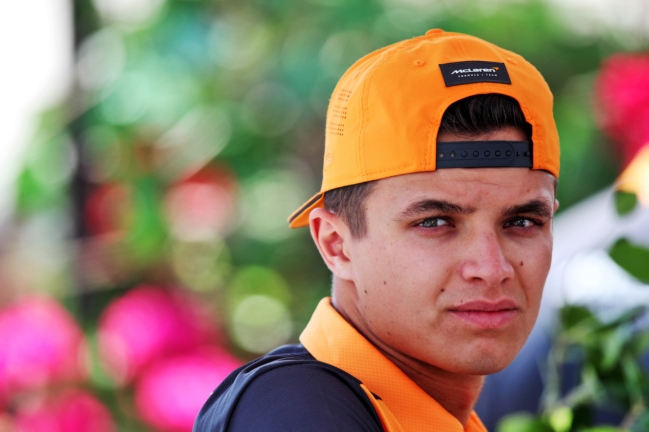 GP AZERBAIJAN, Lando Norris (GBR) McLaren.
09.06.2022. Formula 1 World Championship, Rd 8, Azerbaijan Grand Prix, Baku Street Circuit, Azerbaijan, Preparation Day.
 - www.xpbimages.com, EMail: requests@xpbimages.com © Copyright: Coates / XPB Images