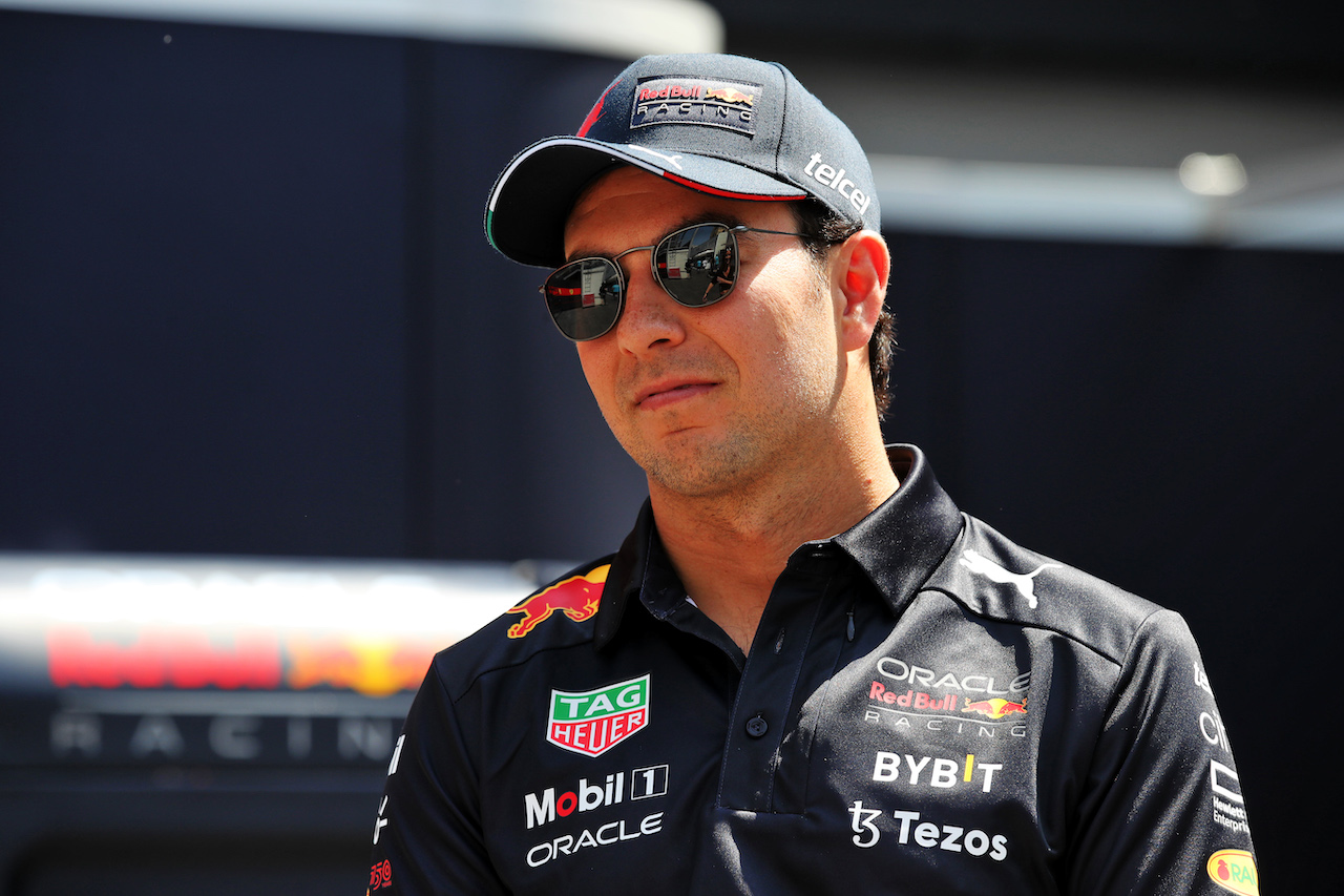 GP AZERBAIJAN, Sergio Perez (MEX) Red Bull Racing.
09.06.2022. Formula 1 World Championship, Rd 8, Azerbaijan Grand Prix, Baku Street Circuit, Azerbaijan, Preparation Day.
 - www.xpbimages.com, EMail: requests@xpbimages.com © Copyright: Coates / XPB Images