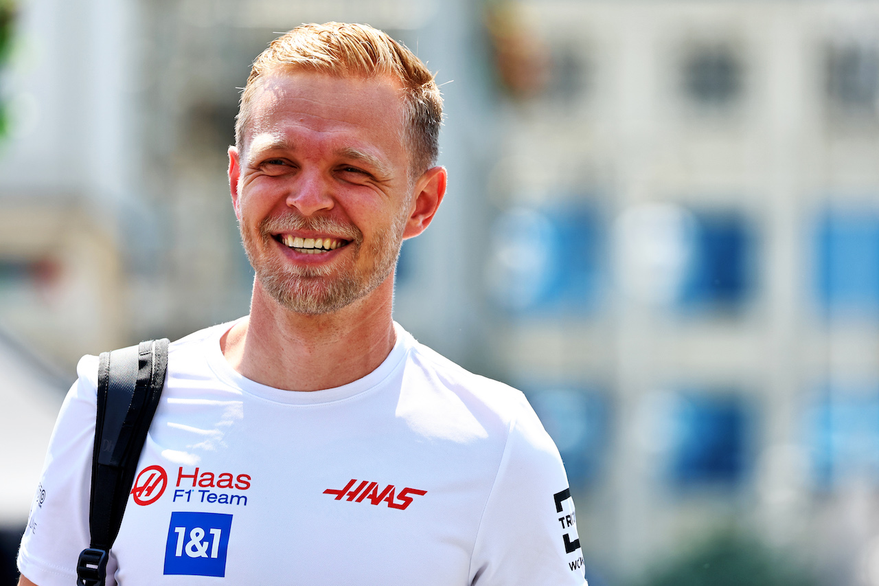 GP AZERBAIJAN, Kevin Magnussen (DEN) Haas F1 Team.
09.06.2022. Formula 1 World Championship, Rd 8, Azerbaijan Grand Prix, Baku Street Circuit, Azerbaijan, Preparation Day.
- www.xpbimages.com, EMail: requests@xpbimages.com © Copyright: Batchelor / XPB Images