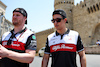 GP AZERBAIJAN, Guanyu Zhou (CHN) Alfa Romeo F1 Team walks the circuit with the team.
09.06.2022. Formula 1 World Championship, Rd 8, Azerbaijan Grand Prix, Baku Street Circuit, Azerbaijan, Preparation Day.
- www.xpbimages.com, EMail: requests@xpbimages.com © Copyright: Bearne / XPB Images