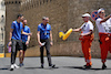 GP AZERBAIJAN, Esteban Ocon (FRA) Alpine F1 Team walks the circuit with the team.
09.06.2022. Formula 1 World Championship, Rd 8, Azerbaijan Grand Prix, Baku Street Circuit, Azerbaijan, Preparation Day.
- www.xpbimages.com, EMail: requests@xpbimages.com © Copyright: Bearne / XPB Images