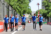 GP AZERBAIJAN, Esteban Ocon (FRA) Alpine F1 Team walks the circuit with the team.
09.06.2022. Formula 1 World Championship, Rd 8, Azerbaijan Grand Prix, Baku Street Circuit, Azerbaijan, Preparation Day.
- www.xpbimages.com, EMail: requests@xpbimages.com © Copyright: Charniaux / XPB Images