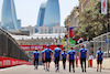 GP AZERBAIJAN, Esteban Ocon (FRA) Alpine F1 Team walks the circuit with the team.
09.06.2022. Formula 1 World Championship, Rd 8, Azerbaijan Grand Prix, Baku Street Circuit, Azerbaijan, Preparation Day.
- www.xpbimages.com, EMail: requests@xpbimages.com © Copyright: Charniaux / XPB Images