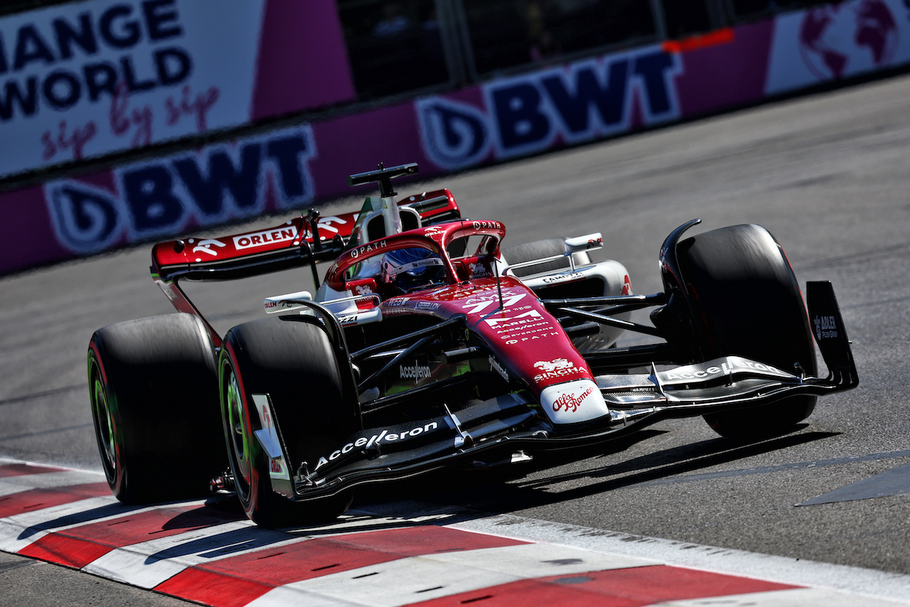 GP AZERBAIJAN, Valtteri Bottas (FIN) Alfa Romeo F1 Team C42.
11.06.2022. Formula 1 World Championship, Rd 8, Azerbaijan Grand Prix, Baku Street Circuit, Azerbaijan, Qualifiche Day.
- www.xpbimages.com, EMail: requests@xpbimages.com © Copyright: Batchelor / XPB Images