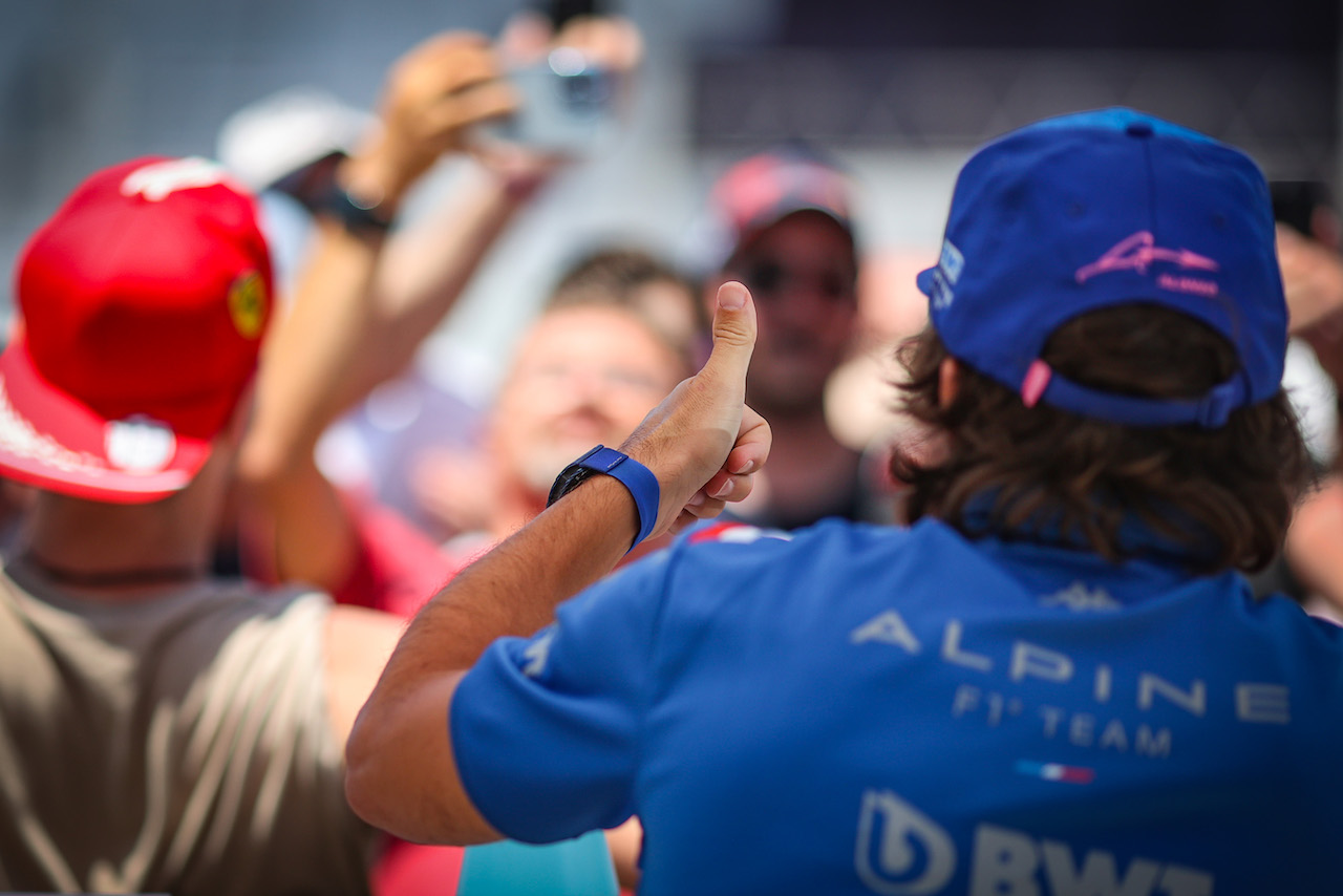 GP AZERBAIJAN, Fernando Alonso (ESP), Alpine F1 Team 
11.06.2022. Formula 1 World Championship, Rd 8, Azerbaijan Grand Prix, Baku Street Circuit, Azerbaijan, Qualifiche Day.
- www.xpbimages.com, EMail: requests@xpbimages.com © Copyright: Charniaux / XPB Images