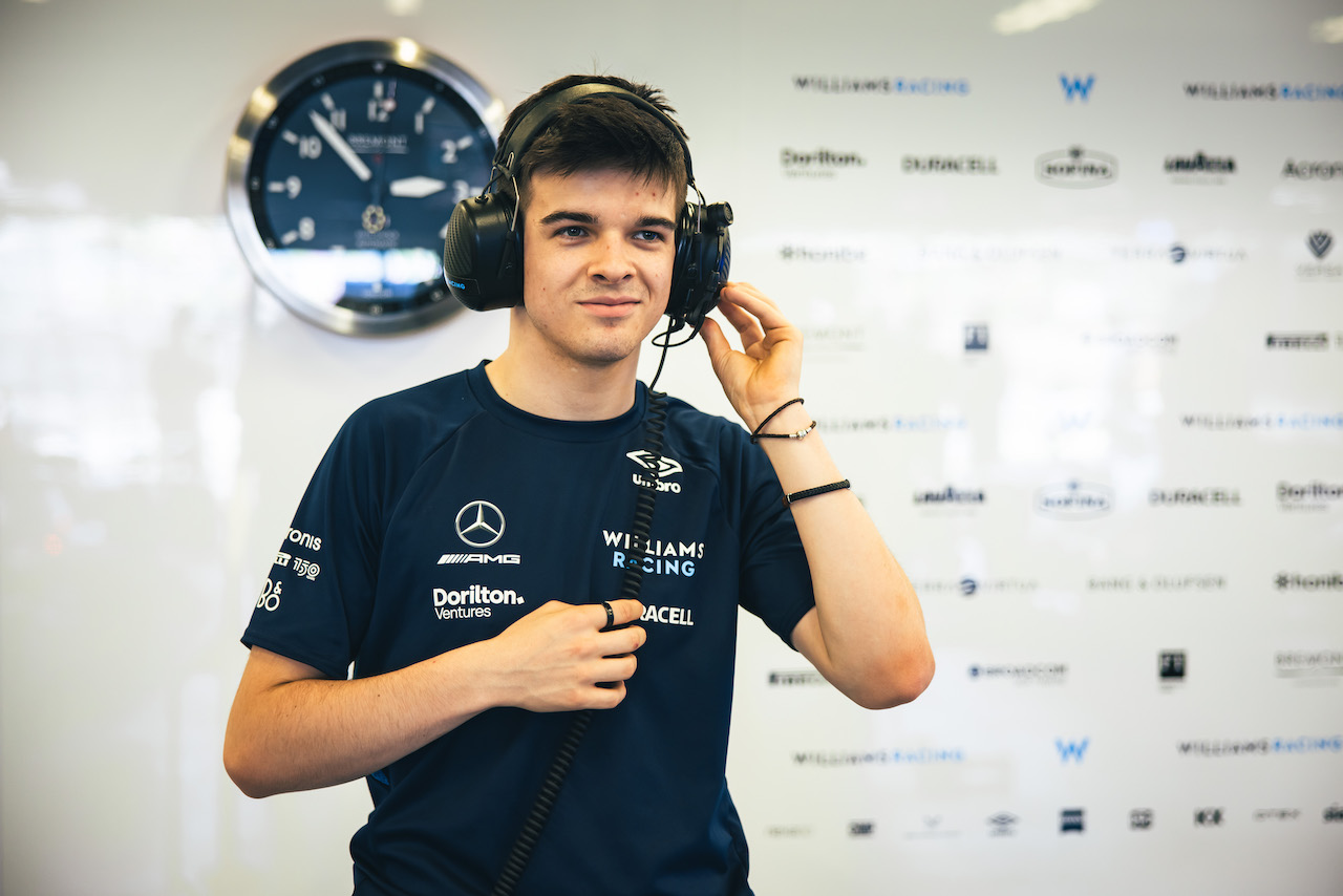 GP AZERBAIJAN, Zak O'Sullivan (GBR) Williams Racing Academy Driver
11.06.2022. Formula 1 World Championship, Rd 8, Azerbaijan Grand Prix, Baku Street Circuit, Azerbaijan, Qualifiche Day.
- www.xpbimages.com, EMail: requests@xpbimages.com © Copyright: Bearne / XPB Images