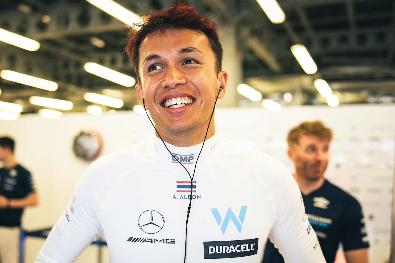 GP AZERBAIJAN, Alexander Albon (THA) Williams Racing.
11.06.2022. Formula 1 World Championship, Rd 8, Azerbaijan Grand Prix, Baku Street Circuit, Azerbaijan, Qualifiche Day.
- www.xpbimages.com, EMail: requests@xpbimages.com © Copyright: Bearne / XPB Images