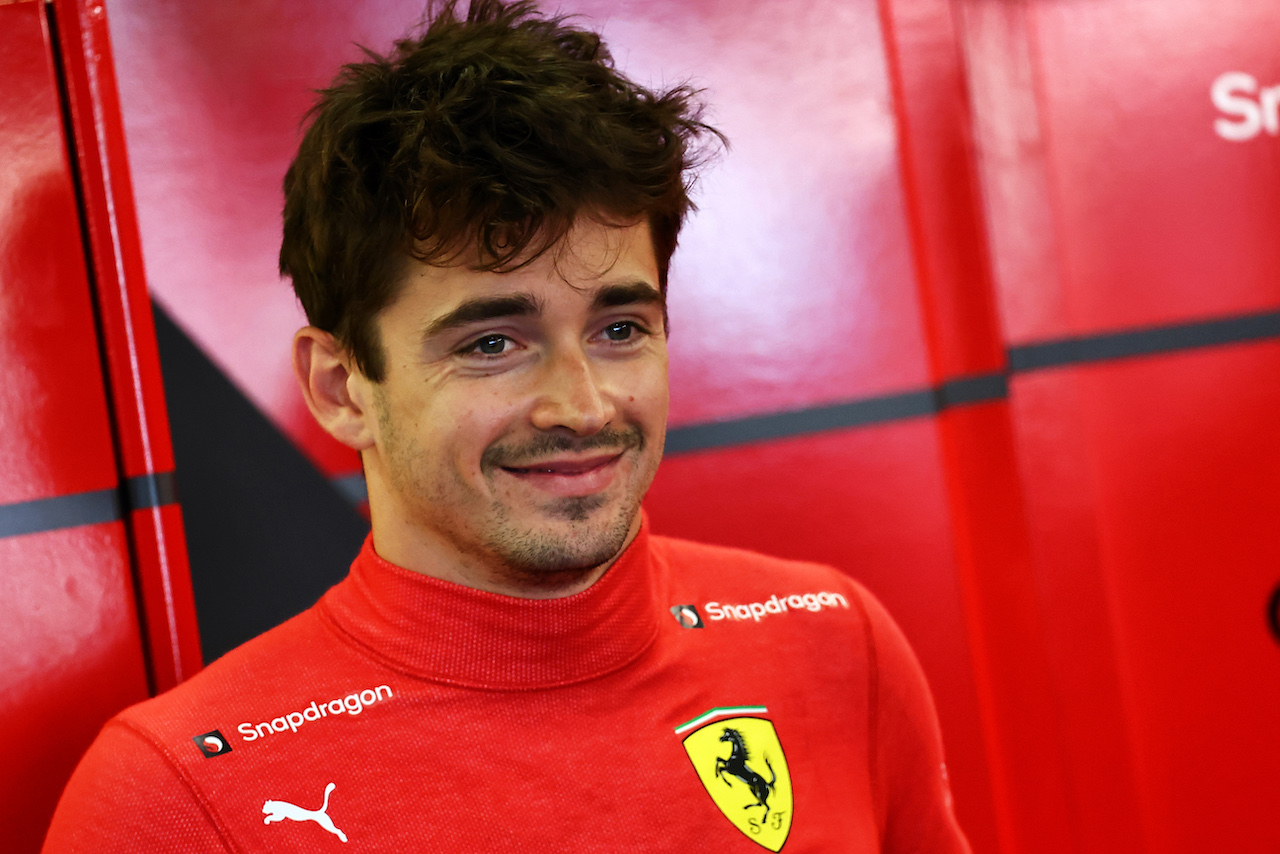 GP AZERBAIJAN, Charles Leclerc (MON) Ferrari.
11.06.2022. Formula 1 World Championship, Rd 8, Azerbaijan Grand Prix, Baku Street Circuit, Azerbaijan, Qualifiche Day.
- www.xpbimages.com, EMail: requests@xpbimages.com © Copyright: Batchelor / XPB Images