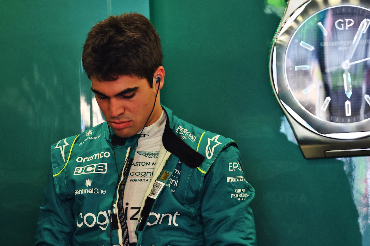 GP AZERBAIJAN, Lance Stroll (CDN) Aston Martin F1 Team.
11.06.2022. Formula 1 World Championship, Rd 8, Azerbaijan Grand Prix, Baku Street Circuit, Azerbaijan, Qualifiche Day.
- www.xpbimages.com, EMail: requests@xpbimages.com © Copyright: Batchelor / XPB Images