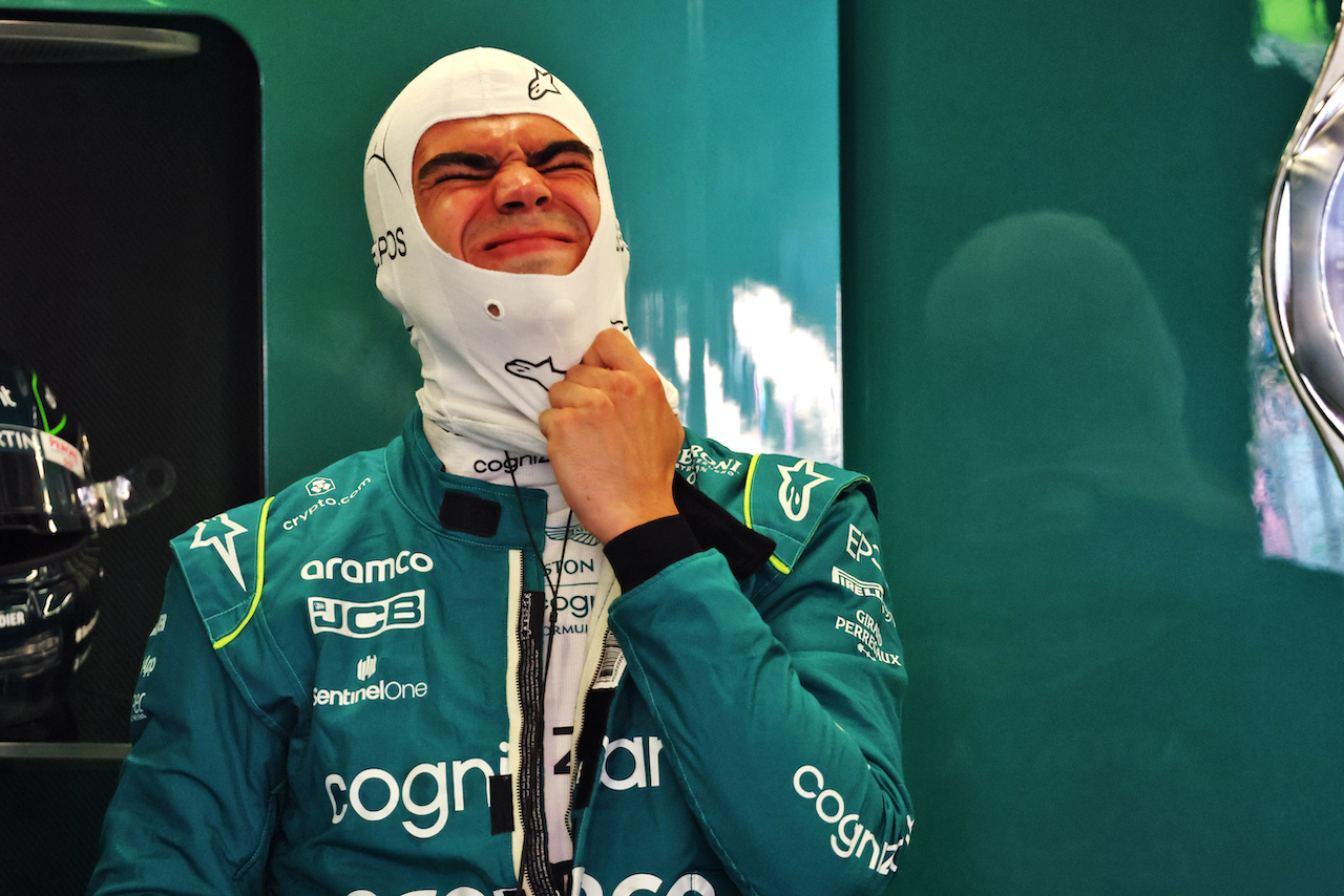 GP AZERBAIJAN, Lance Stroll (CDN) Aston Martin F1 Team.
11.06.2022. Formula 1 World Championship, Rd 8, Azerbaijan Grand Prix, Baku Street Circuit, Azerbaijan, Qualifiche Day.
- www.xpbimages.com, EMail: requests@xpbimages.com © Copyright: Batchelor / XPB Images