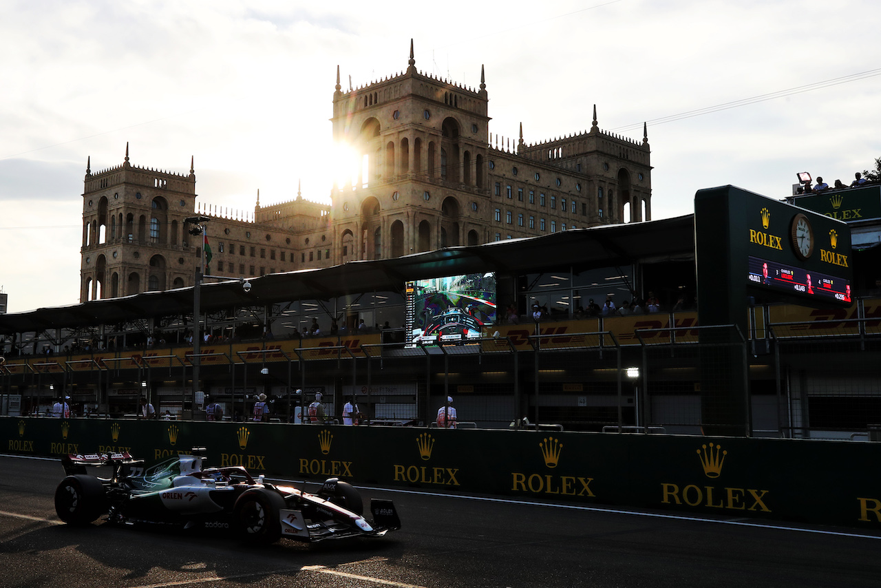 GP AZERBAIJAN, Valtteri Bottas (FIN) Alfa Romeo F1 Team C42.
11.06.2022. Formula 1 World Championship, Rd 8, Azerbaijan Grand Prix, Baku Street Circuit, Azerbaijan, Qualifiche Day.
 - www.xpbimages.com, EMail: requests@xpbimages.com © Copyright: Coates / XPB Images