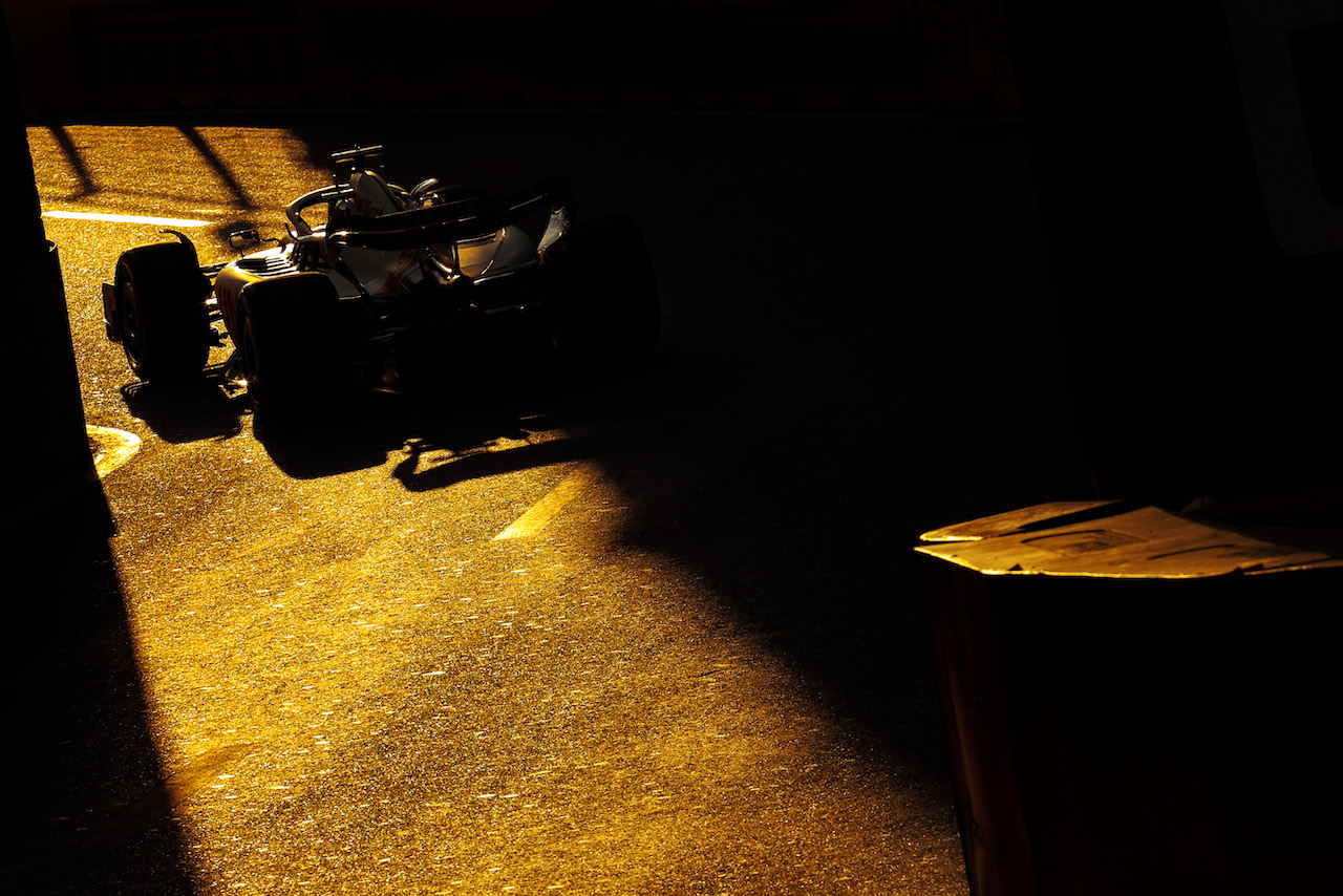 GP AZERBAIJAN, Mick Schumacher (GER), Haas F1 Team 
11.06.2022. Formula 1 World Championship, Rd 8, Azerbaijan Grand Prix, Baku Street Circuit, Azerbaijan, Qualifiche Day.
- www.xpbimages.com, EMail: requests@xpbimages.com © Copyright: Charniaux / XPB Images