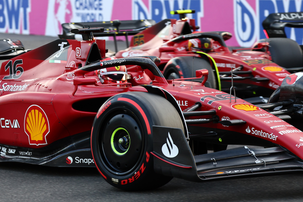 GP AZERBAIJAN, Charles Leclerc (MON) Ferrari F1-75.
11.06.2022. Formula 1 World Championship, Rd 8, Azerbaijan Grand Prix, Baku Street Circuit, Azerbaijan, Qualifiche Day.
- www.xpbimages.com, EMail: requests@xpbimages.com © Copyright: Batchelor / XPB Images