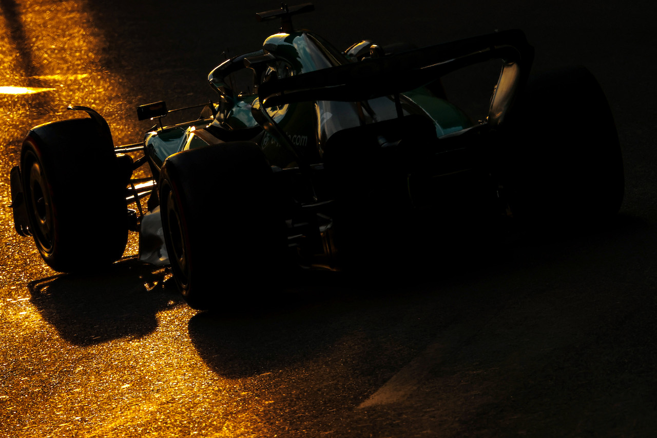 GP AZERBAIJAN, Lance Stroll (CDN), Aston Martin F1 Team 
11.06.2022. Formula 1 World Championship, Rd 8, Azerbaijan Grand Prix, Baku Street Circuit, Azerbaijan, Qualifiche Day.
- www.xpbimages.com, EMail: requests@xpbimages.com ¬© Copyright: Charniaux / XPB Images