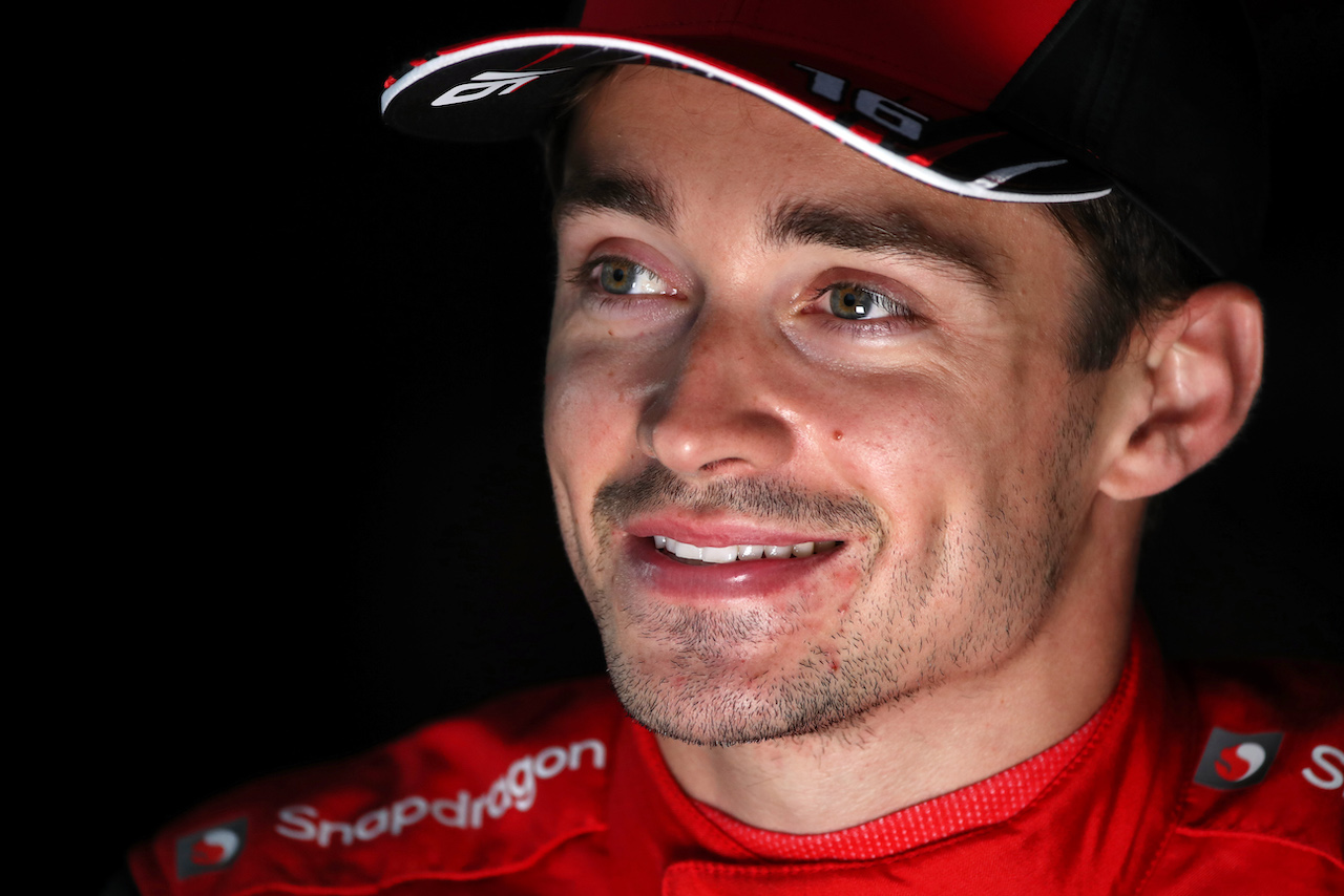 GP AZERBAIJAN, Charles Leclerc (MON) Ferrari.
11.06.2022. Formula 1 World Championship, Rd 8, Azerbaijan Grand Prix, Baku Street Circuit, Azerbaijan, Qualifiche Day.
 - www.xpbimages.com, EMail: requests@xpbimages.com © Copyright: Coates / XPB Images