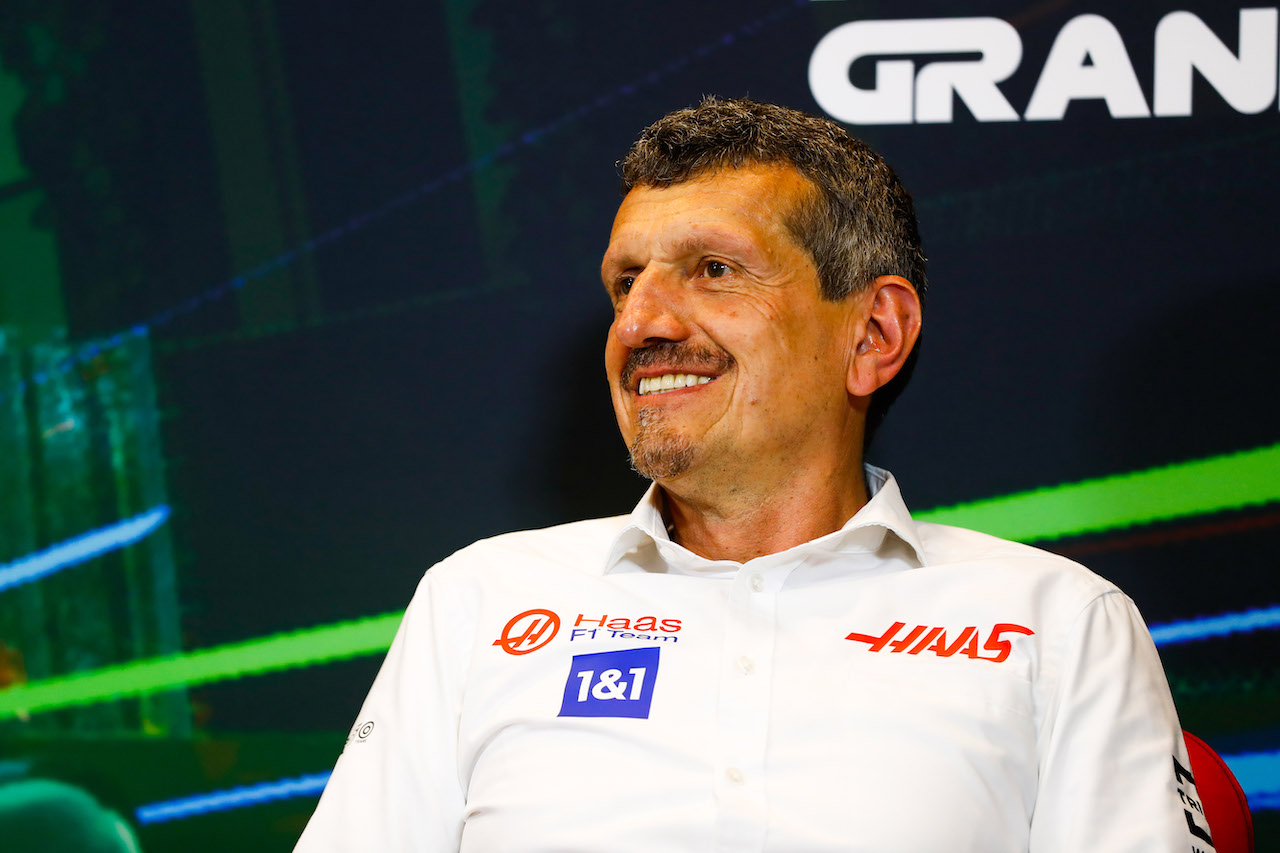GP AZERBAIJAN, Guenther Steiner (ITA) Haas F1 Team Prinicipal in the FIA Press Conference.
11.06.2022. Formula 1 World Championship, Rd 8, Azerbaijan Grand Prix, Baku Street Circuit, Azerbaijan, Qualifiche Day.
- www.xpbimages.com, EMail: requests@xpbimages.com © Copyright: XPB Images