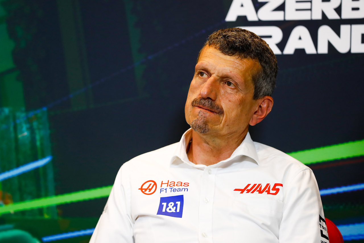 GP AZERBAIJAN, Guenther Steiner (ITA) Haas F1 Team Prinicipal in the FIA Press Conference.
11.06.2022. Formula 1 World Championship, Rd 8, Azerbaijan Grand Prix, Baku Street Circuit, Azerbaijan, Qualifiche Day.
- www.xpbimages.com, EMail: requests@xpbimages.com © Copyright: XPB Images