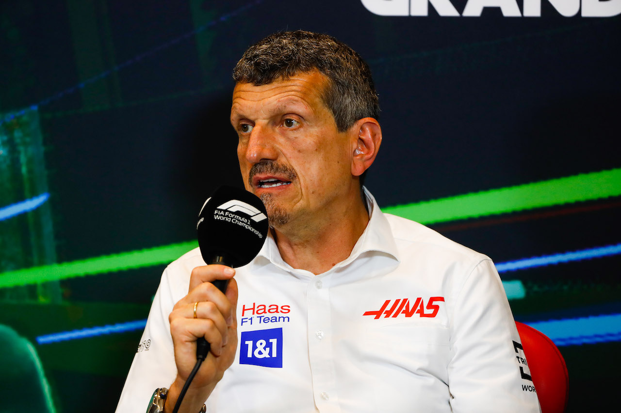GP AZERBAIJAN, Guenther Steiner (ITA) Haas F1 Team Prinicipal in the FIA Press Conference.
11.06.2022. Formula 1 World Championship, Rd 8, Azerbaijan Grand Prix, Baku Street Circuit, Azerbaijan, Qualifiche Day.
- www.xpbimages.com, EMail: requests@xpbimages.com © Copyright: XPB Images