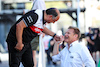 GP AZERBAIJAN, (L to R): Frederic Vasseur (FRA) Alfa Romeo F1 Team Team Principal with Mika Salo (FIN) FIA Steward.
11.06.2022. Formula 1 World Championship, Rd 8, Azerbaijan Grand Prix, Baku Street Circuit, Azerbaijan, Qualifiche Day.
 - www.xpbimages.com, EMail: requests@xpbimages.com © Copyright: Coates / XPB Images