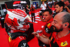 GP AZERBAIJAN, Charles Leclerc (MON) Ferrari celebrates his pole position in qualifying parc ferme with the team.
11.06.2022. Formula 1 World Championship, Rd 8, Azerbaijan Grand Prix, Baku Street Circuit, Azerbaijan, Qualifiche Day.
- www.xpbimages.com, EMail: requests@xpbimages.com © Copyright: Batchelor / XPB Images