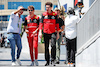 GP AZERBAIJAN, (L to R): Charles Leclerc (MON) Ferrari with Mattia Binotto (ITA) Ferrari Team Principal.
11.06.2022. Formula 1 World Championship, Rd 8, Azerbaijan Grand Prix, Baku Street Circuit, Azerbaijan, Qualifiche Day.
 - www.xpbimages.com, EMail: requests@xpbimages.com © Copyright: Coates / XPB Images