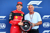 GP AZERBAIJAN, (L to R): Charles Leclerc (MON) Ferrari celebrates his pole position in qualifying parc ferme with Mick Doohan (AUS).
11.06.2022. Formula 1 World Championship, Rd 8, Azerbaijan Grand Prix, Baku Street Circuit, Azerbaijan, Qualifiche Day.
- www.xpbimages.com, EMail: requests@xpbimages.com © Copyright: Batchelor / XPB Images