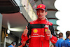GP AZERBAIJAN, Charles Leclerc (MON) Ferrari celebrates his pole position in qualifying parc ferme.
11.06.2022. Formula 1 World Championship, Rd 8, Azerbaijan Grand Prix, Baku Street Circuit, Azerbaijan, Qualifiche Day.
 - www.xpbimages.com, EMail: requests@xpbimages.com © Copyright: Coates / XPB Images
