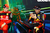 GP AZERBAIJAN, (L to R): Charles Leclerc (MON) Ferrari e Max Verstappen (NLD) Red Bull Racing in the post qualifying FIA Press Conference.
11.06.2022. Formula 1 World Championship, Rd 8, Azerbaijan Grand Prix, Baku Street Circuit, Azerbaijan, Qualifiche Day.
- www.xpbimages.com, EMail: requests@xpbimages.com © Copyright: XPB Images