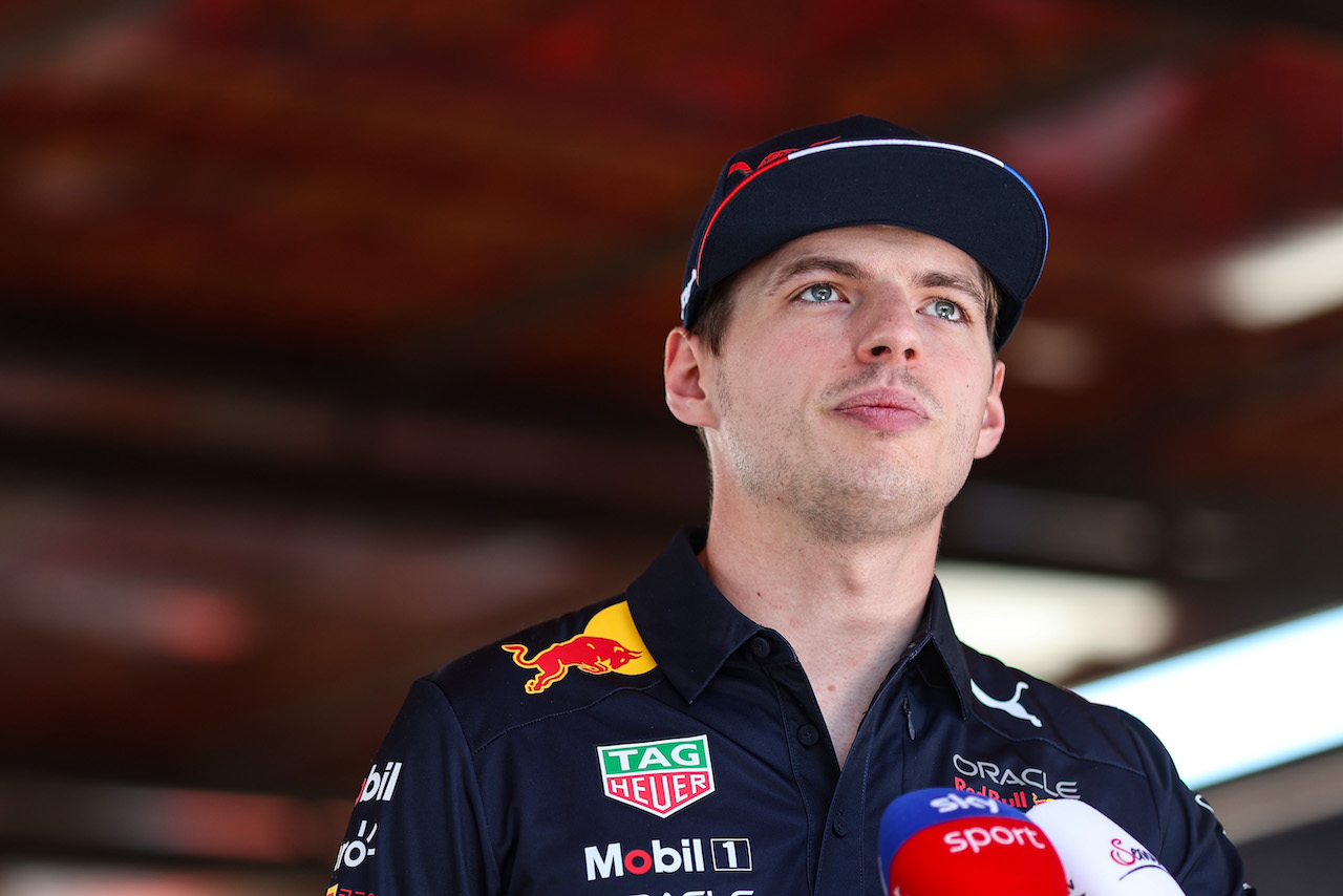 GP AZERBAIJAN, Max Verstappen (NLD), Red Bull Racing 
10.06.2022. Formula 1 World Championship, Rd 8, Azerbaijan Grand Prix, Baku Street Circuit, Azerbaijan, Practice Day.
- www.xpbimages.com, EMail: requests@xpbimages.com © Copyright: Charniaux / XPB Images