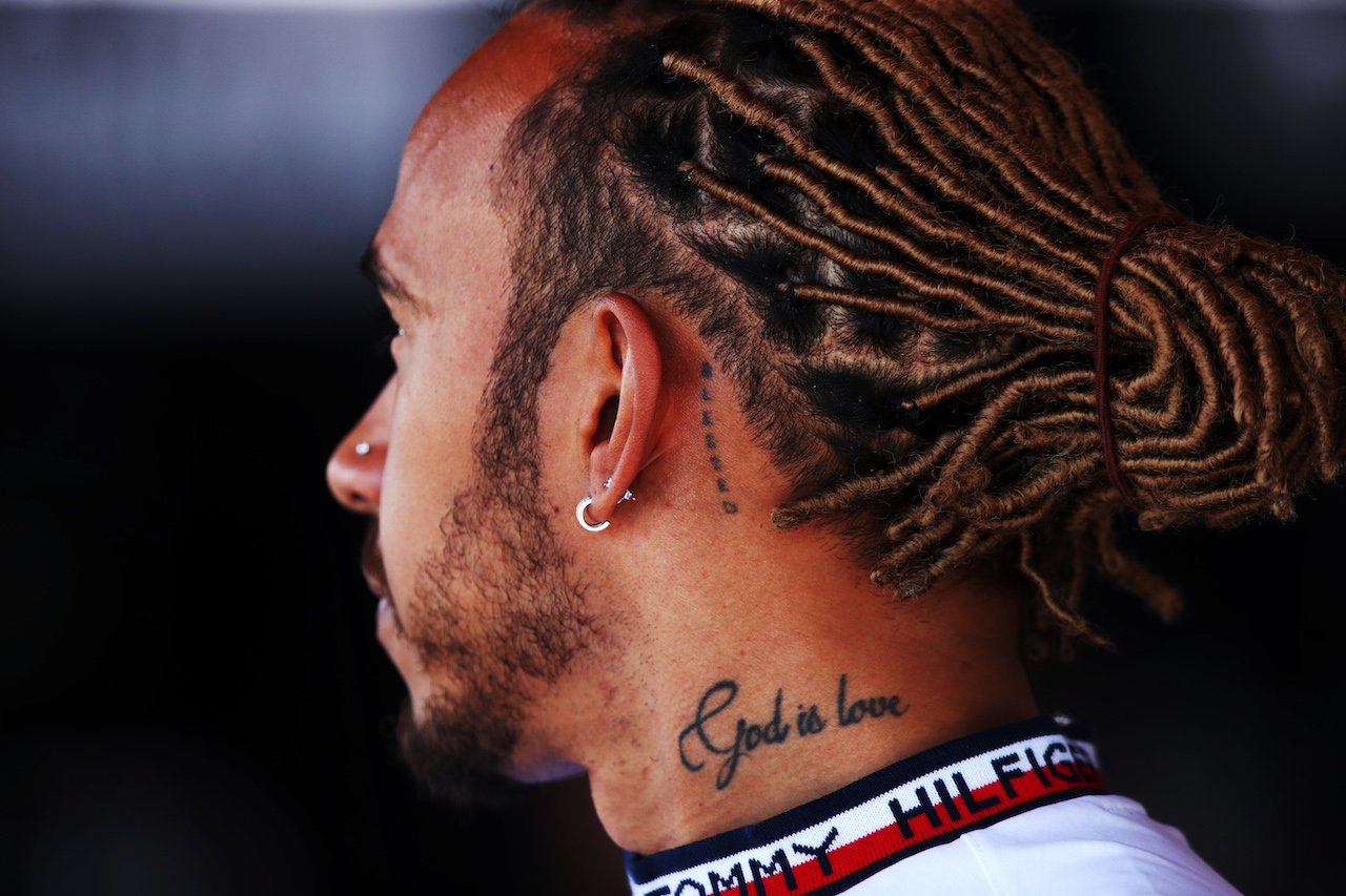 GP AZERBAIJAN, Lewis Hamilton (GBR) Mercedes AMG F1.
10.06.2022. Formula 1 World Championship, Rd 8, Azerbaijan Grand Prix, Baku Street Circuit, Azerbaijan, Practice Day.
 - www.xpbimages.com, EMail: requests@xpbimages.com © Copyright: Coates / XPB Images