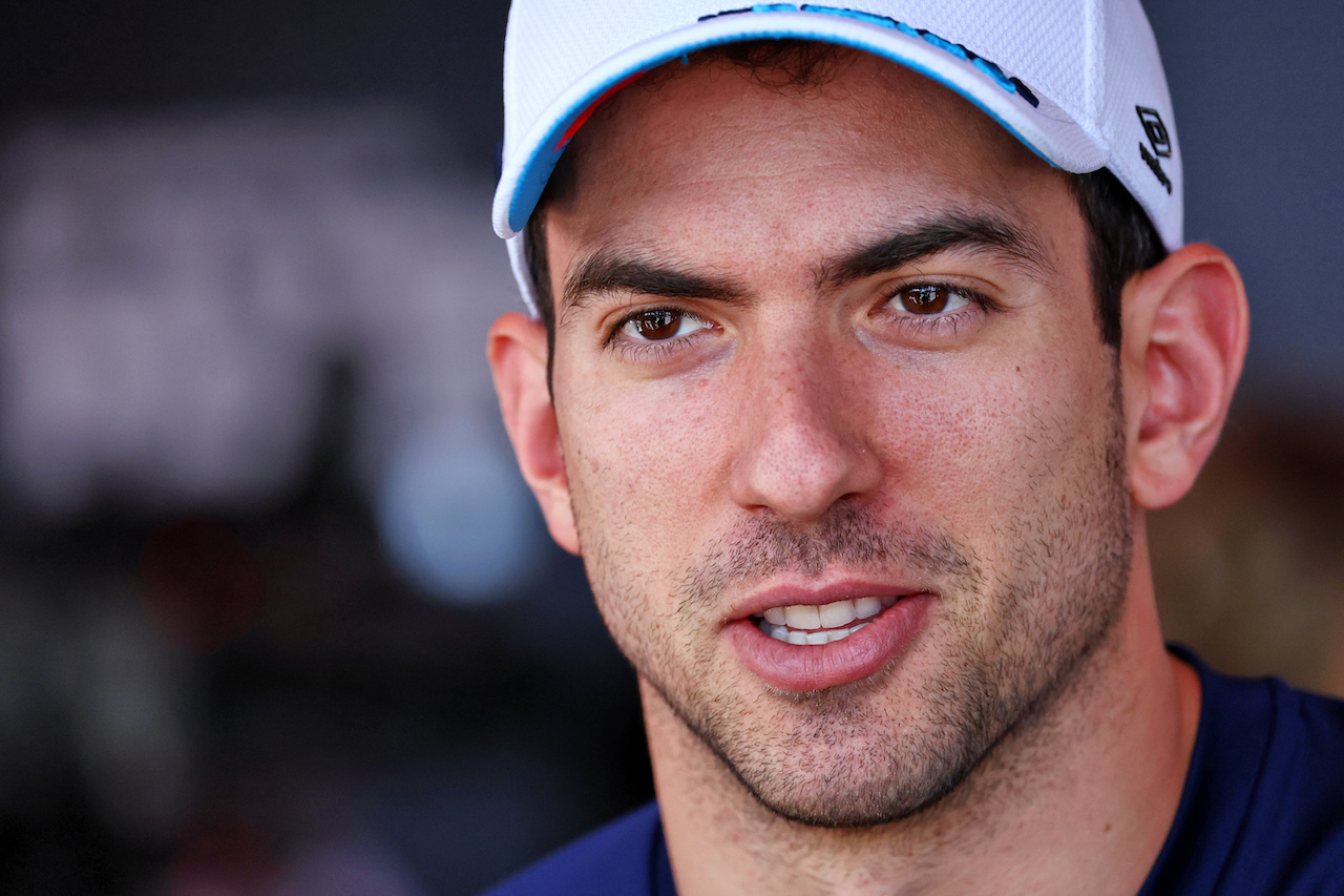 GP AZERBAIJAN, Nicholas Latifi (CDN) Williams Racing.
10.06.2022. Formula 1 World Championship, Rd 8, Azerbaijan Grand Prix, Baku Street Circuit, Azerbaijan, Practice Day.
- www.xpbimages.com, EMail: requests@xpbimages.com © Copyright: Batchelor / XPB Images