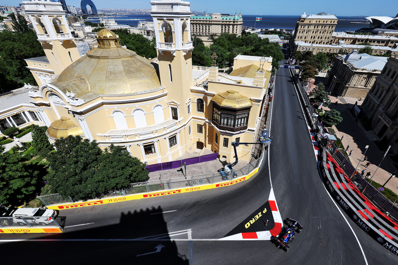 GP AZERBAIJAN, Nicholas Latifi (CDN) Williams Racing FW44.
10.06.2022. Formula 1 World Championship, Rd 8, Azerbaijan Grand Prix, Baku Street Circuit, Azerbaijan, Practice Day.
- www.xpbimages.com, EMail: requests@xpbimages.com © Copyright: Bearne / XPB Images