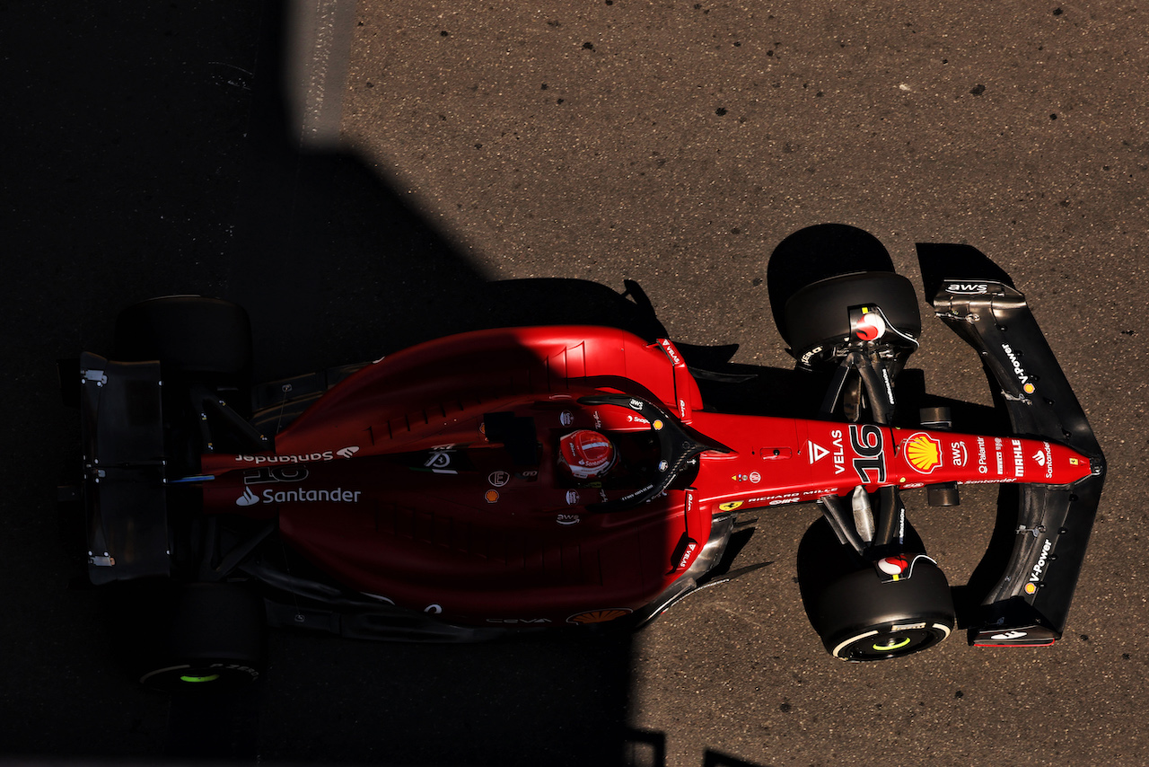 GP AZERBAIJAN, Charles Leclerc (MON) Ferrari F1-75.
10.06.2022. Formula 1 World Championship, Rd 8, Azerbaijan Grand Prix, Baku Street Circuit, Azerbaijan, Practice Day.
- www.xpbimages.com, EMail: requests@xpbimages.com © Copyright: Bearne / XPB Images