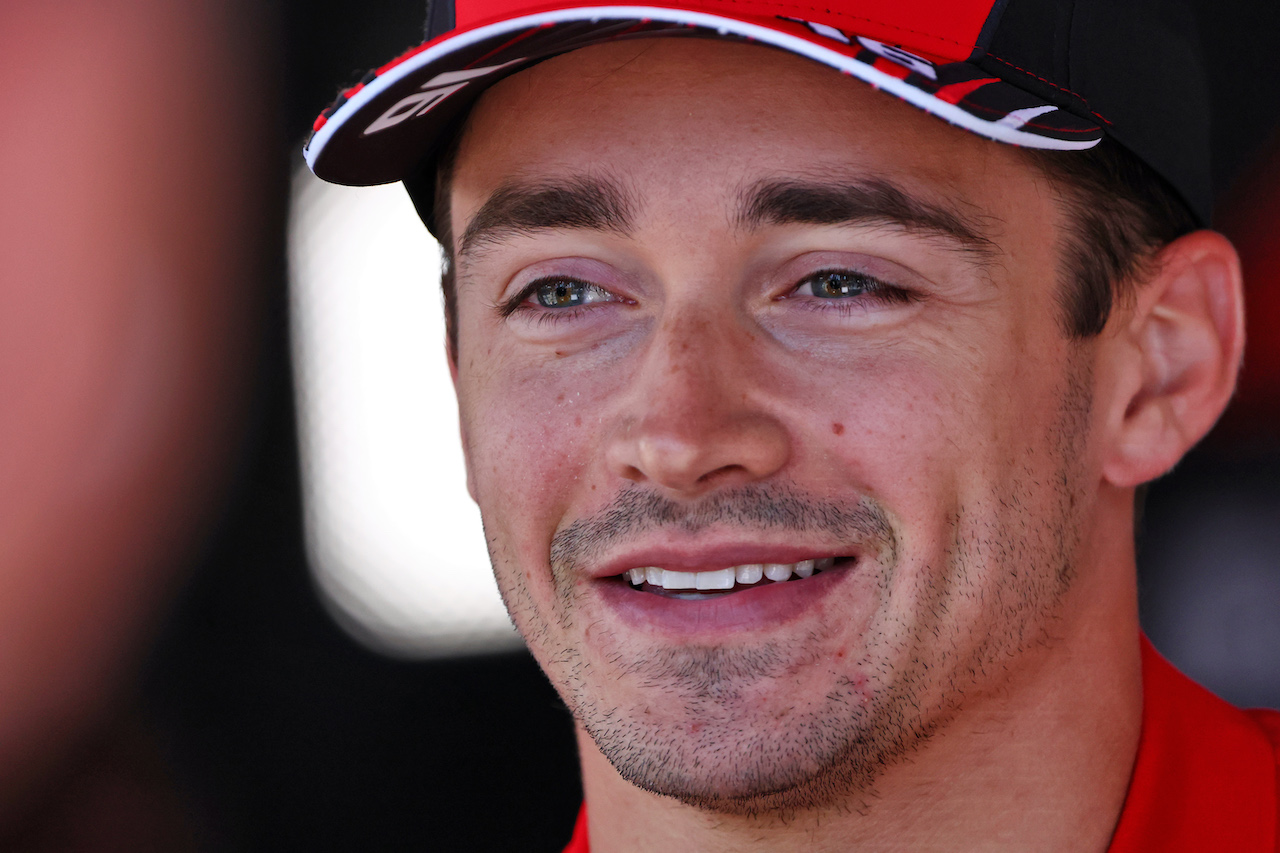 GP AZERBAIJAN, Charles Leclerc (MON) Ferrari.
10.06.2022. Formula 1 World Championship, Rd 8, Azerbaijan Grand Prix, Baku Street Circuit, Azerbaijan, Practice Day.
- www.xpbimages.com, EMail: requests@xpbimages.com © Copyright: Batchelor / XPB Images