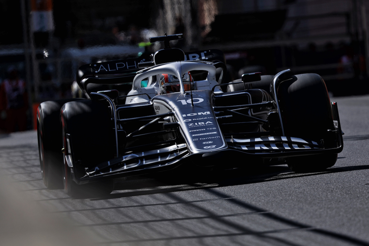 GP AZERBAIJAN, Pierre Gasly (FRA) AlphaTauri AT03.
10.06.2022. Formula 1 World Championship, Rd 8, Azerbaijan Grand Prix, Baku Street Circuit, Azerbaijan, Practice Day.
- www.xpbimages.com, EMail: requests@xpbimages.com © Copyright: Bearne / XPB Images