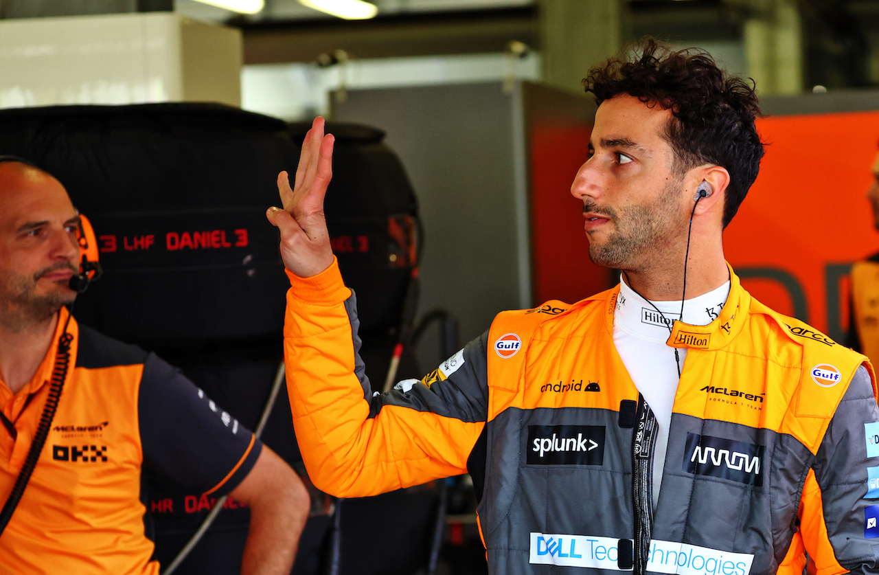 GP AZERBAIJAN, Daniel Ricciardo (AUS) McLaren.
10.06.2022. Formula 1 World Championship, Rd 8, Azerbaijan Grand Prix, Baku Street Circuit, Azerbaijan, Practice Day.
- www.xpbimages.com, EMail: requests@xpbimages.com © Copyright: Batchelor / XPB Images