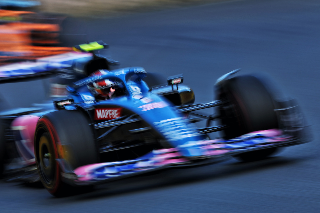GP AZERBAIJAN, Esteban Ocon (FRA) Alpine F1 Team A522.
10.06.2022. Formula 1 World Championship, Rd 8, Azerbaijan Grand Prix, Baku Street Circuit, Azerbaijan, Practice Day.
- www.xpbimages.com, EMail: requests@xpbimages.com © Copyright: Bearne / XPB Images