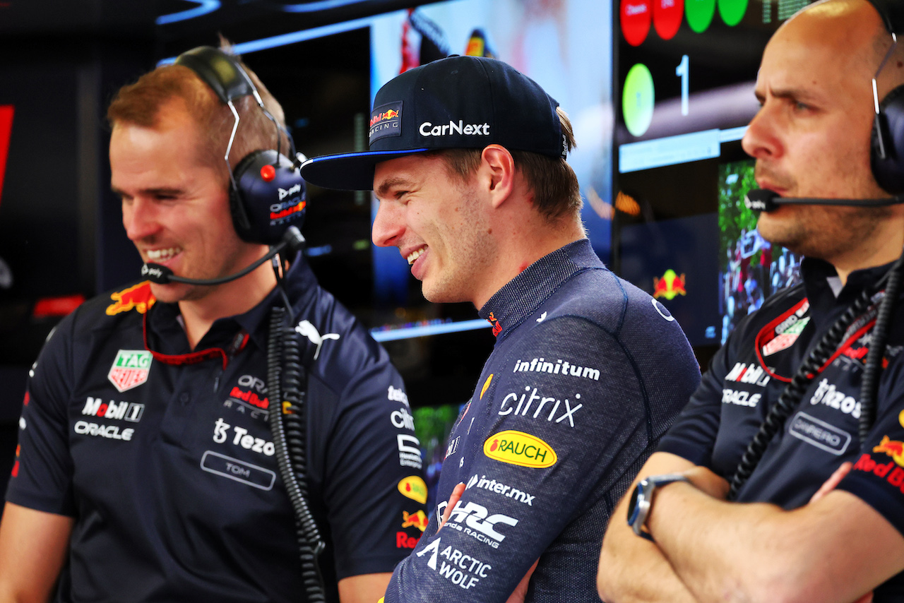 GP AZERBAIJAN, Max Verstappen (NLD) Red Bull Racing.
10.06.2022. Formula 1 World Championship, Rd 8, Azerbaijan Grand Prix, Baku Street Circuit, Azerbaijan, Practice Day.
- www.xpbimages.com, EMail: requests@xpbimages.com © Copyright: Batchelor / XPB Images