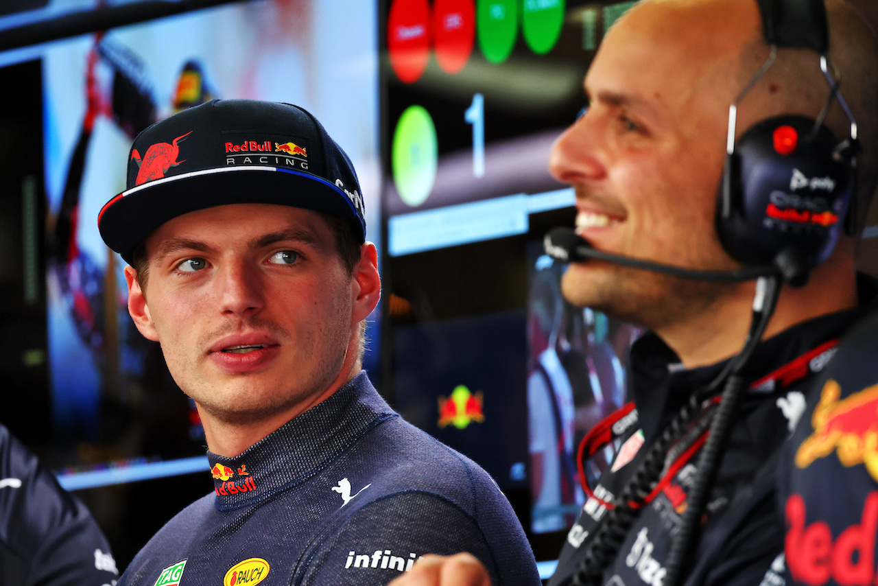 GP AZERBAIJAN, Max Verstappen (NLD) Red Bull Racing.
10.06.2022. Formula 1 World Championship, Rd 8, Azerbaijan Grand Prix, Baku Street Circuit, Azerbaijan, Practice Day.
- www.xpbimages.com, EMail: requests@xpbimages.com © Copyright: Batchelor / XPB Images