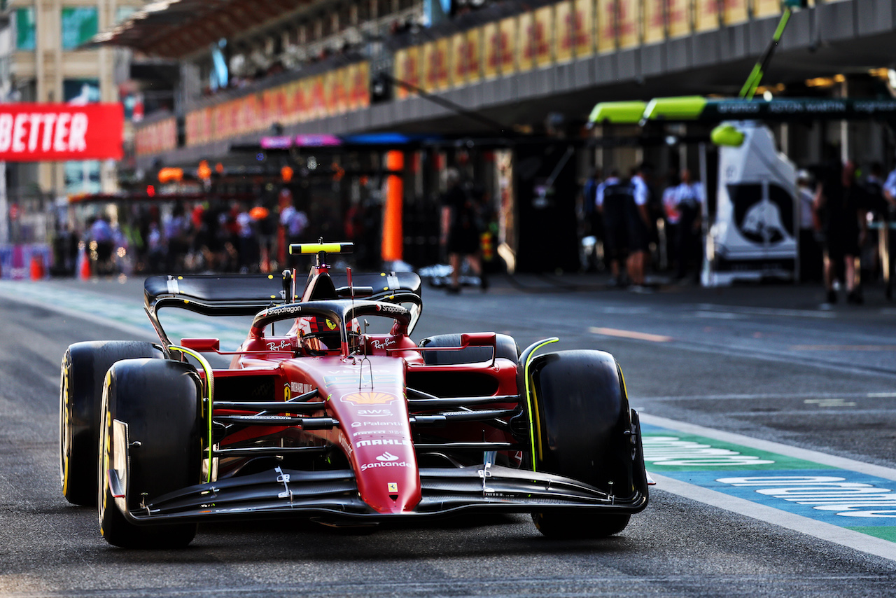 GP AZERBAIJAN, Carlos Sainz Jr (ESP) Ferrari F1-75.
10.06.2022. Formula 1 World Championship, Rd 8, Azerbaijan Grand Prix, Baku Street Circuit, Azerbaijan, Practice Day.
- www.xpbimages.com, EMail: requests@xpbimages.com © Copyright: Batchelor / XPB Images