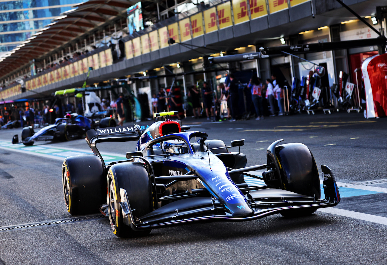 GP AZERBAIJAN, Nicholas Latifi (CDN) Williams Racing FW44.
10.06.2022. Formula 1 World Championship, Rd 8, Azerbaijan Grand Prix, Baku Street Circuit, Azerbaijan, Practice Day.
- www.xpbimages.com, EMail: requests@xpbimages.com © Copyright: Batchelor / XPB Images