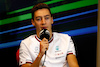 GP AZERBAIJAN, George Russell (GBR) Mercedes AMG F1 in the FIA Press Conference.
10.06.2022. Formula 1 World Championship, Rd 8, Azerbaijan Grand Prix, Baku Street Circuit, Azerbaijan, Practice Day.
- www.xpbimages.com, EMail: requests@xpbimages.com © Copyright: XPB Images