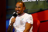 GP AZERBAIJAN, Lewis Hamilton (GBR) Mercedes AMG F1 in the FIA Press Conference.
10.06.2022. Formula 1 World Championship, Rd 8, Azerbaijan Grand Prix, Baku Street Circuit, Azerbaijan, Practice Day.
- www.xpbimages.com, EMail: requests@xpbimages.com © Copyright: XPB Images