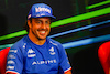 GP AZERBAIJAN, Fernando Alonso (ESP) Alpine F1 Team in the FIA Press Conference.
10.06.2022. Formula 1 World Championship, Rd 8, Azerbaijan Grand Prix, Baku Street Circuit, Azerbaijan, Practice Day.
- www.xpbimages.com, EMail: requests@xpbimages.com © Copyright: XPB Images