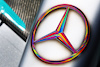 GP AZERBAIJAN, Mercedes AMG F1 W13 nosecone - Mercedes badge logo.
10.06.2022. Formula 1 World Championship, Rd 8, Azerbaijan Grand Prix, Baku Street Circuit, Azerbaijan, Practice Day.
- www.xpbimages.com, EMail: requests@xpbimages.com © Copyright: Batchelor / XPB Images