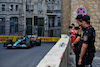 GP AZERBAIJAN, Circuit Atmosfera - Police watch Lance Stroll (CDN) Aston Martin F1 Team AMR22.
10.06.2022. Formula 1 World Championship, Rd 8, Azerbaijan Grand Prix, Baku Street Circuit, Azerbaijan, Practice Day.
 - www.xpbimages.com, EMail: requests@xpbimages.com © Copyright: Coates / XPB Images