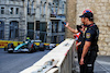 GP AZERBAIJAN, Circuit Atmosfera - Police watch Sebastian Vettel (GER) Aston Martin F1 Team AMR22.
10.06.2022. Formula 1 World Championship, Rd 8, Azerbaijan Grand Prix, Baku Street Circuit, Azerbaijan, Practice Day.
 - www.xpbimages.com, EMail: requests@xpbimages.com © Copyright: Coates / XPB Images