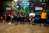GP AZERBAIJAN, (L to R): Sergio Perez (MEX) Red Bull Racing; Lance Stroll (CDN) Aston Martin F1 Team; Alexander Albon (THA) Williams Racing; Yuki Tsunoda (JPN) AlphaTauri; e Daniel Ricciardo (AUS) McLaren, in the FIA Press Conference.
10.06.2022. Formula 1 World Championship, Rd 8, Azerbaijan Grand Prix, Baku Street Circuit, Azerbaijan, Practice Day.
- www.xpbimages.com, EMail: requests@xpbimages.com © Copyright: XPB Images